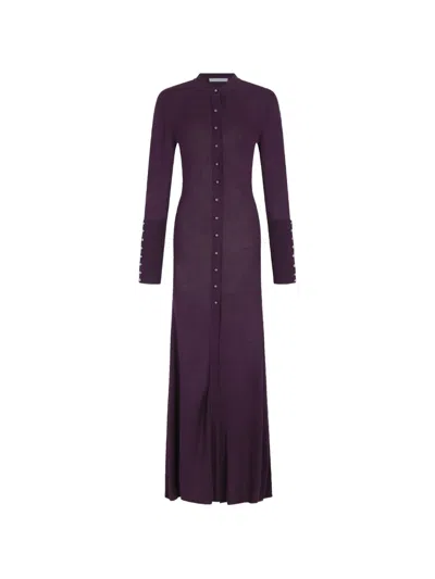 Rabanne Long-sleeved Cardigan In Gray