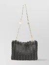 Rabanne Main Bag With Chain Strap And Scalloped Edges