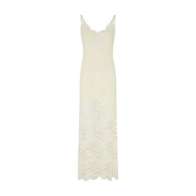 Rabanne Maxi Dress In White