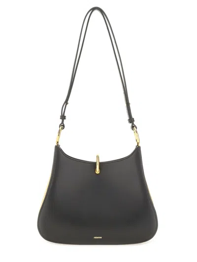 RABANNE MEDIUM LEATHER RING BAG