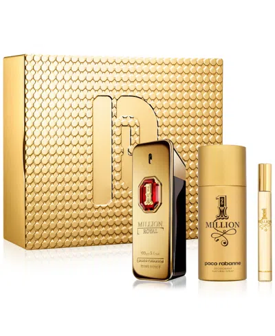 Rabanne Men's 3-pc. 1 Million Royal Parfum Gift Set In No Color