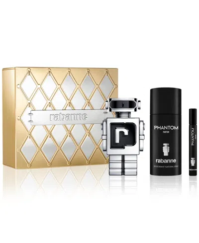 Rabanne Men's 3-pc. Phantom Eau De Toilette Gift Set