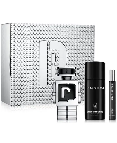 Rabanne Men's 3-pc. Phantom Eau De Toilette Gift Set In White