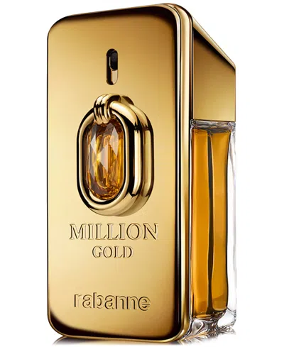 Rabanne Men's Million Gold Elixir Parfum Intense, 1.7 Oz. In Transparent