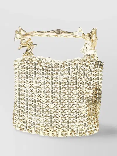 Rabanne Mesh Chain Strap Satchel