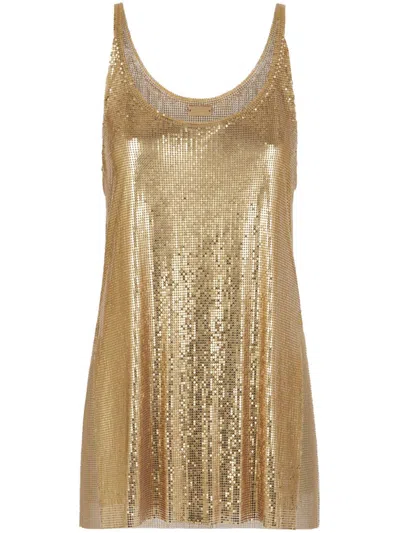 RABANNE MESH TANK TOP