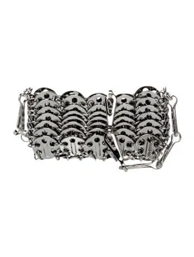 Pre-owned Rabanne Metal Clutch In Silver