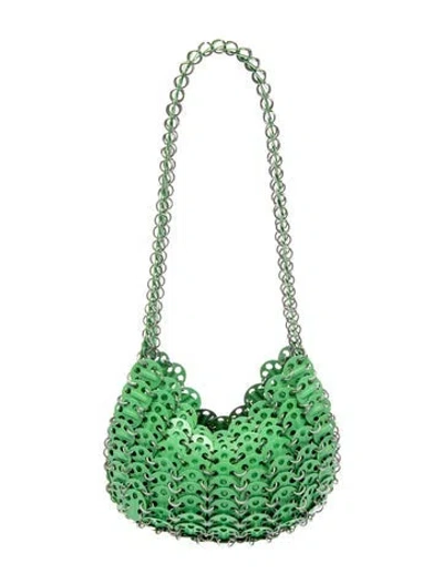 Pre-owned Rabanne Metal Hobo In Green