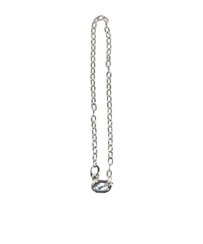 Rabanne Metal Necklace In Metallic