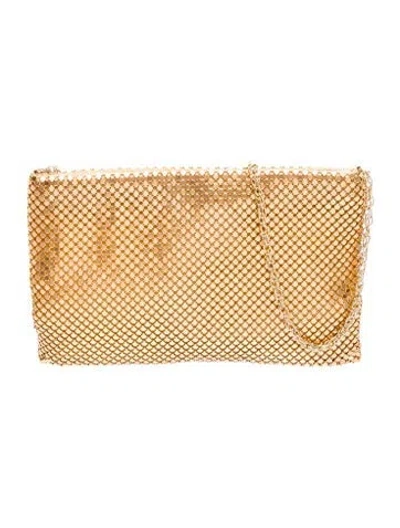 Pre-owned Rabanne Metal Shoulder Bag In Gold
