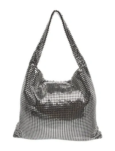 Pre-owned Rabanne Metal Shoulder Bag In Metallic/silver