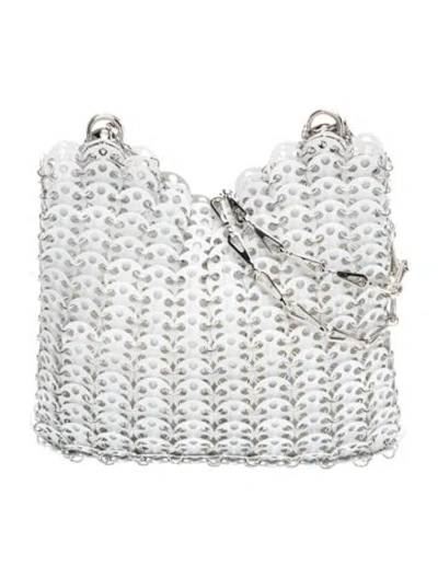 Pre-owned Rabanne Metal Shoulder Bag In Silver