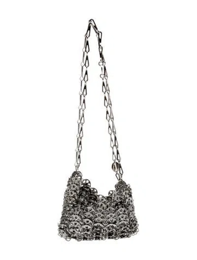 Pre-owned Rabanne Metal Shoulder Bag In Silver