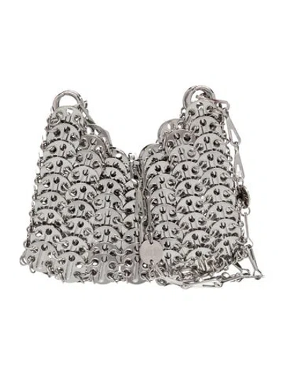 Pre-owned Rabanne Metal Shoulder Bag In Silver