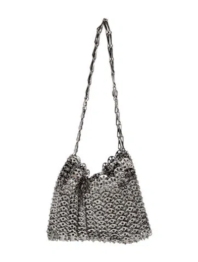 Pre-owned Rabanne Metal Shoulder Bag In Silver