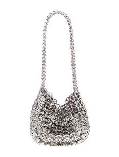 Pre-owned Rabanne Metal Shoulder Bag In Silver