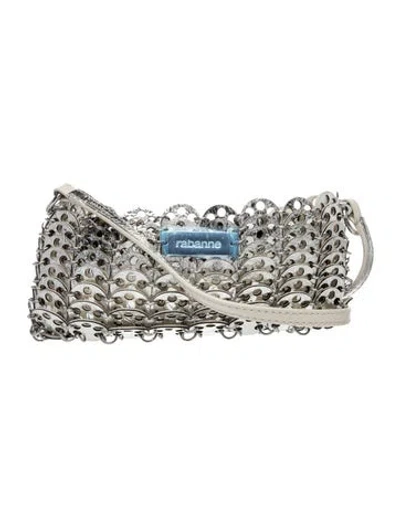 Pre-owned Rabanne Metal Shoulder Bag In Silver