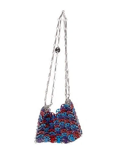 Pre-owned Rabanne Metal Shoulder Bag Small W/ Tags In Multi