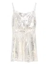 Rabanne Metallic-finish Top