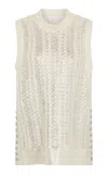Rabanne Metallic Knit Sweater