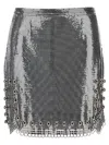 Rabanne Metallic Mesh Skirt