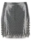 Rabanne Metallic Mesh Skirt