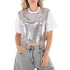 Rabanne Metallic Mesh T-shirt