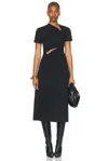 Rabanne Midi Dress In Black