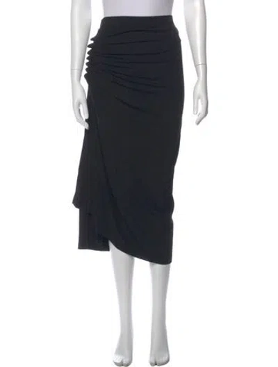 Pre-owned Rabanne Midi Length Skirt In Black