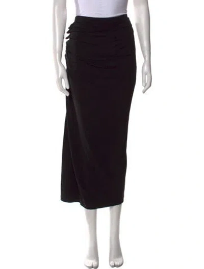 Pre-owned Rabanne Midi Length Skirt W/ Tags In Black