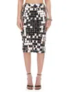 Rabanne Sequin Midi Skirt