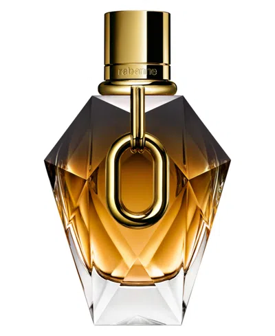 Rabanne Million Gold For Her Eau De Parfum Refill, 3.04 Oz. In Transparent