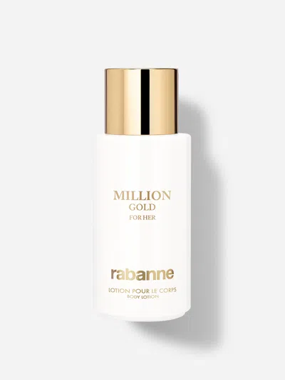 Rabanne Million Gold For Her Lait Pour Le Corps 200ml In White