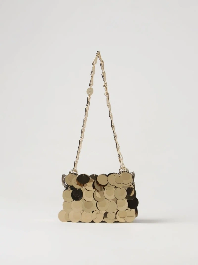 Rabanne Shoulder Bag  Woman In Light Gold