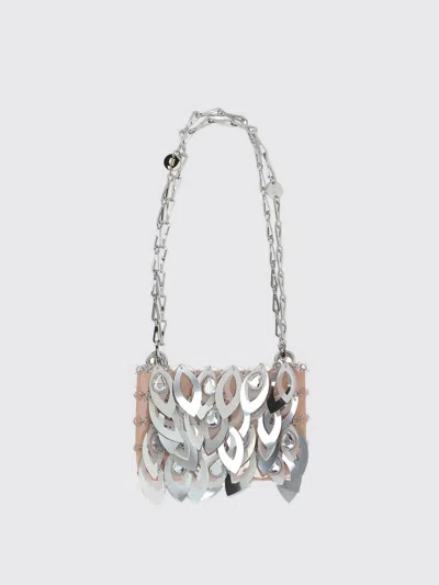Rabanne Shoulder Bag  Woman Color Silver