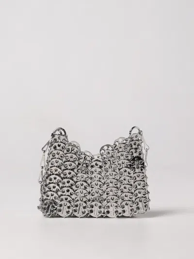 Rabanne Mini Bag Paco  Woman Color Silver