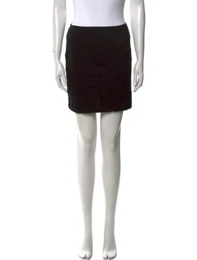 Pre-owned Rabanne Mini Skirt In Black