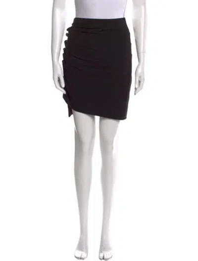 Pre-owned Rabanne Mini Skirt In Black