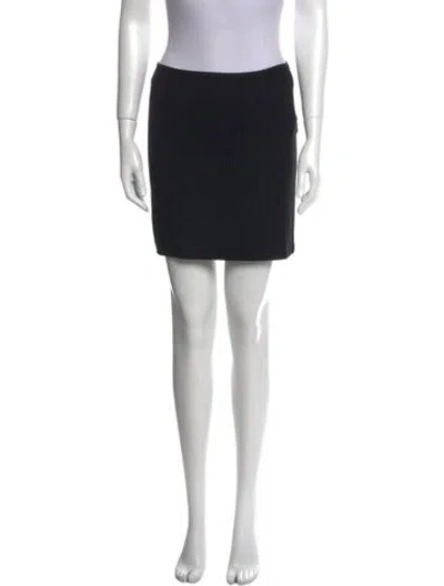 Pre-owned Rabanne Mini Skirt In Black