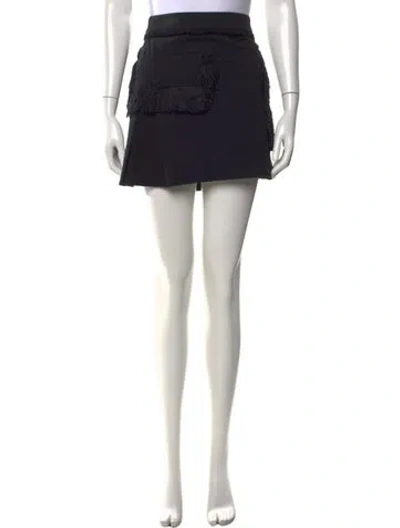 Pre-owned Rabanne Mini Skirt In Black