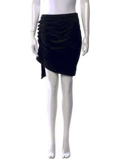 Pre-owned Rabanne Mini Skirt In Black