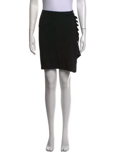 Pre-owned Rabanne Mini Skirt In Black