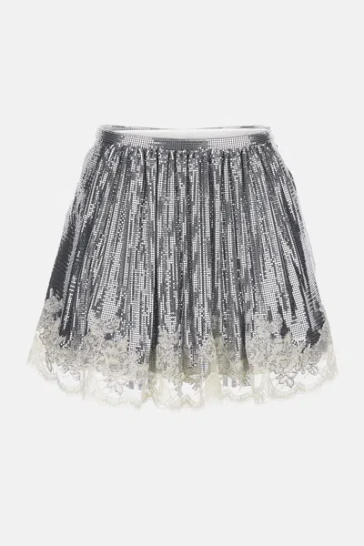 RABANNE MINI SKIRT