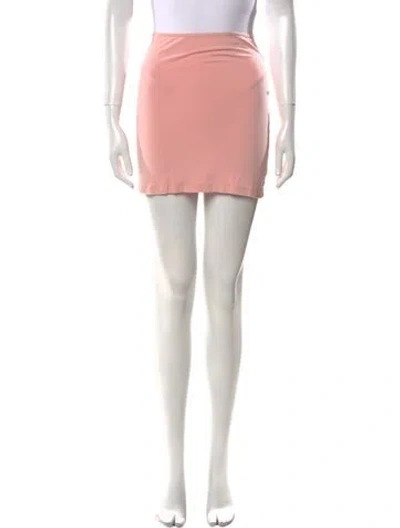 Pre-owned Rabanne Mini Skirt In Pink