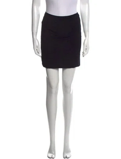 Pre-owned Rabanne Mini Skirt W/ Tags In Black
