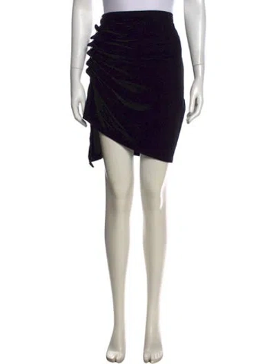 Pre-owned Rabanne Mini Skirt W/ Tags In Black