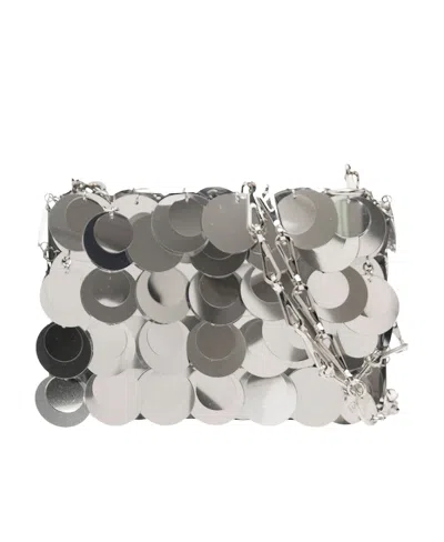 RABANNE PACO RABANNE MINI SPARKLE SHOULDER BAG