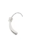 Rabanne Mono Ear Cuff In Silver