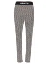Rabanne Bodyline Monogram-jacquard Leggings