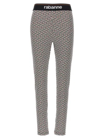 RABANNE RABANNE 'MONOGRAM' LEGGINGS